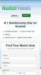 Mobile Screenshot of nudistfriends.com
