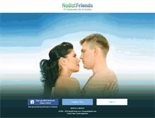 Tablet Screenshot of nudistsbeaches.cb.nudistfriends.com